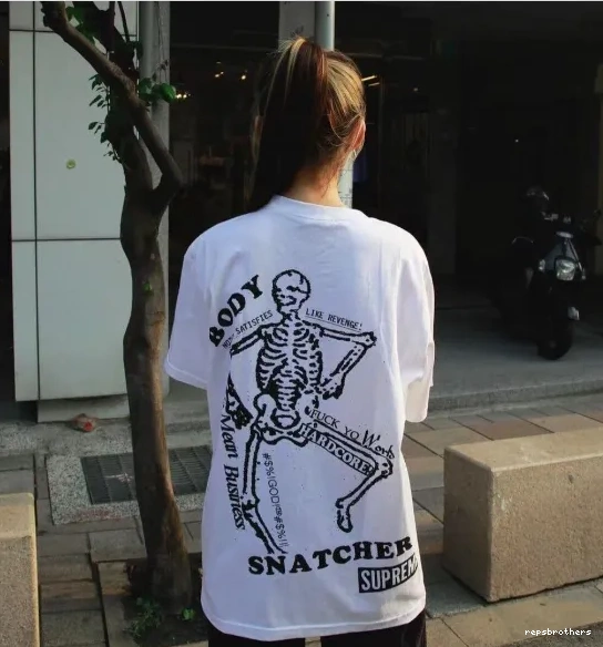 TEE M XL SNATCHERS S Back Print SS23 BODY Black L Skull White and 0530